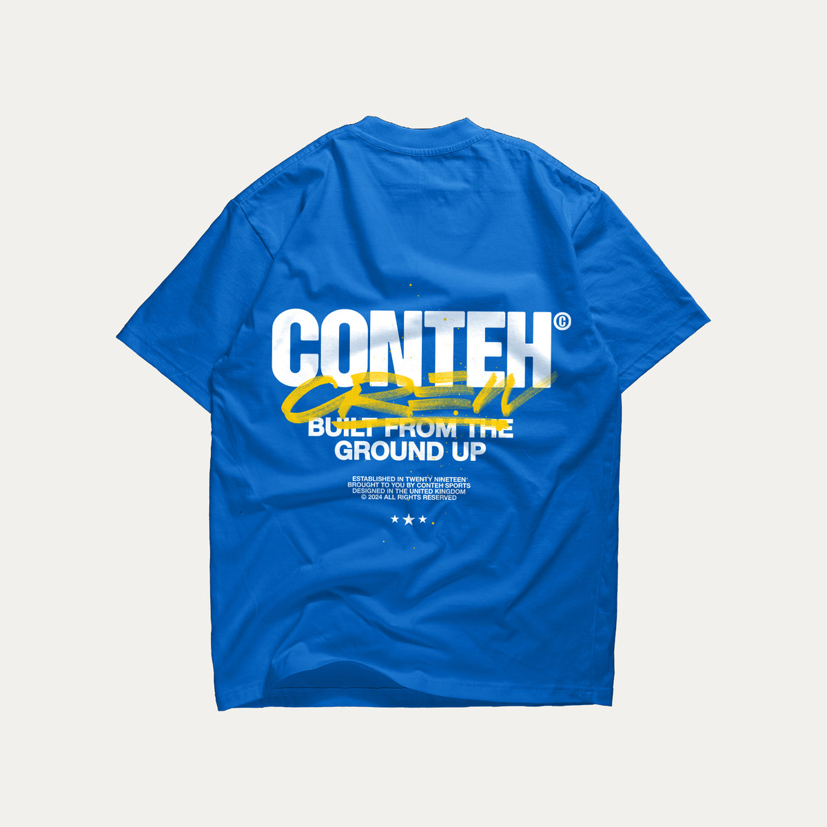 The 'Crew' T-Shirt - Royal Blue – Conteh Sports | The Next