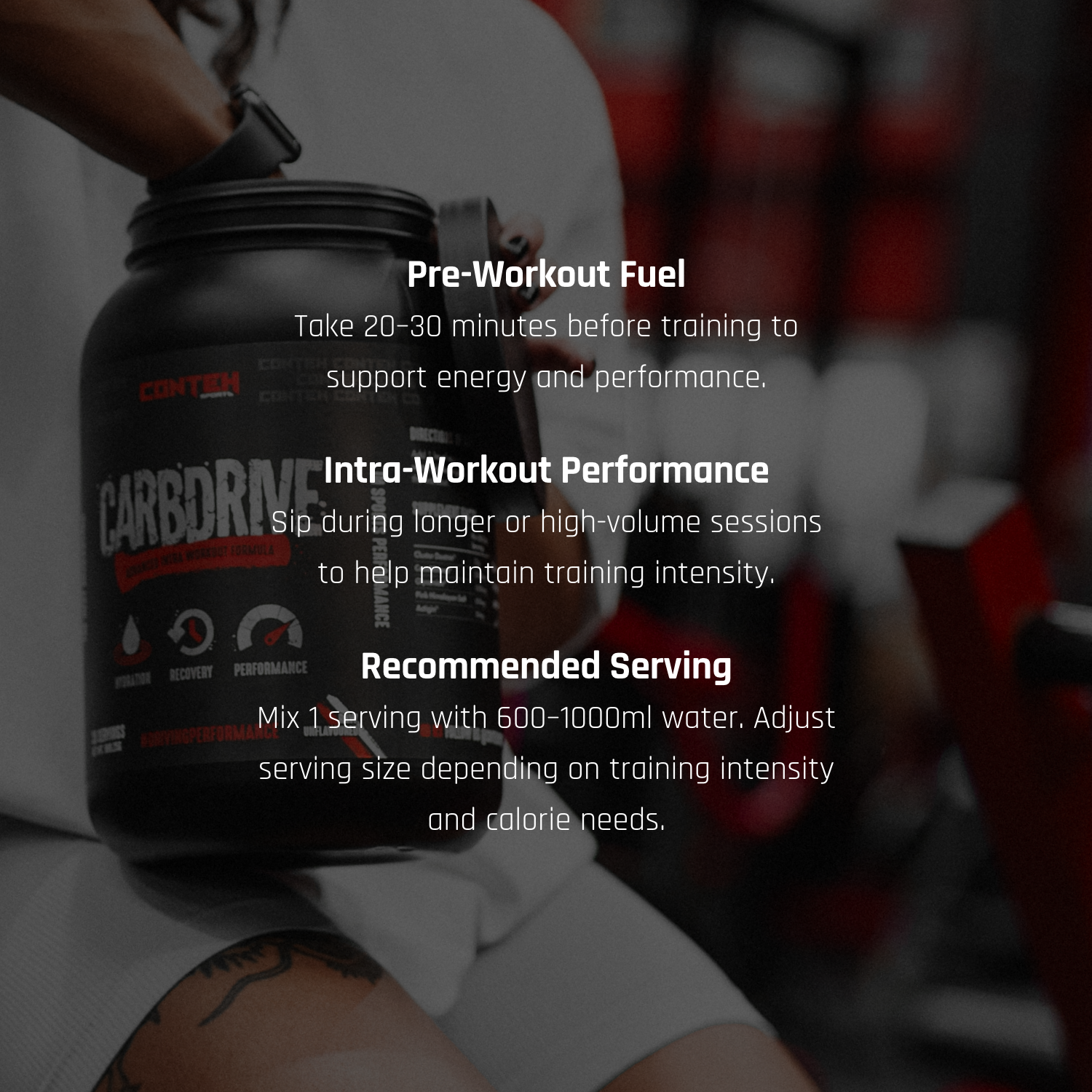 Carb Drive Intra Workout