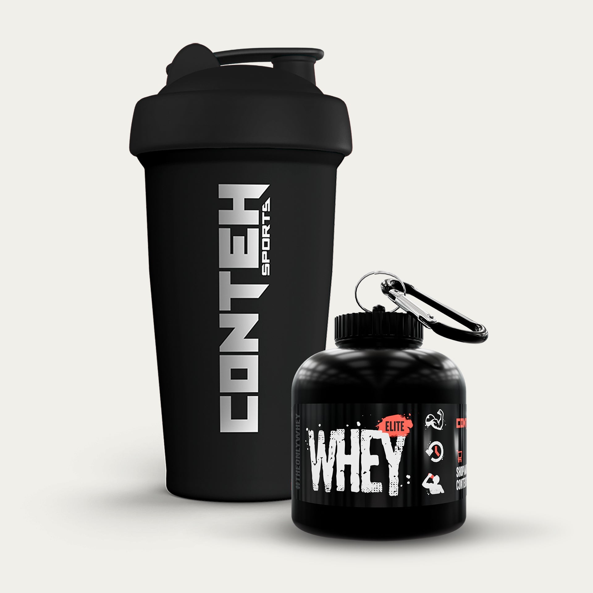 🎁 Conteh Sports Shaker & Whey Funnel Bundle (100% off)