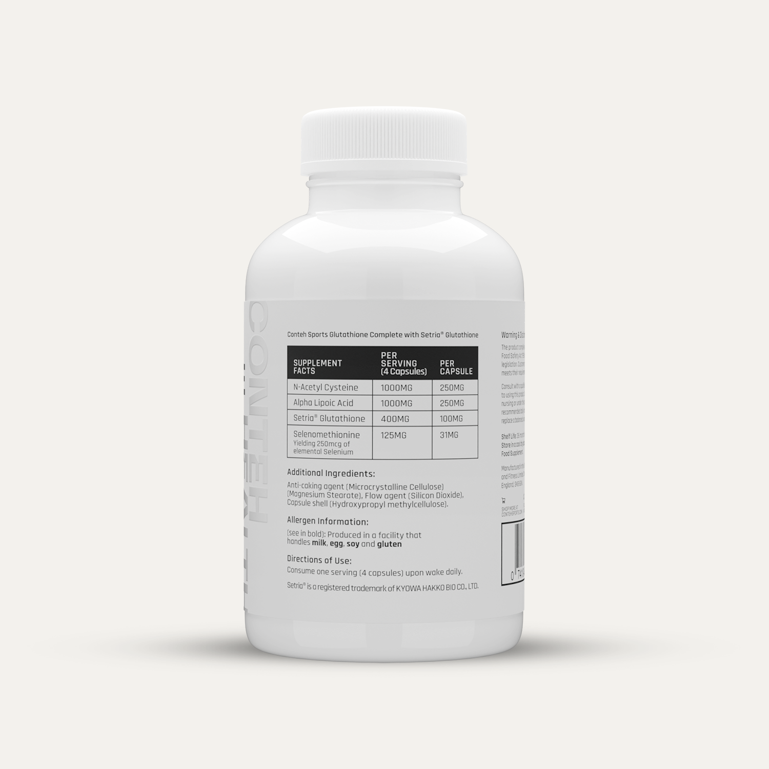 Glutathione Complete Conteh Sports | The Next Generation In Sports Performance Glutathione Complete Conteh Sports | The Next Generation In Sports Performance