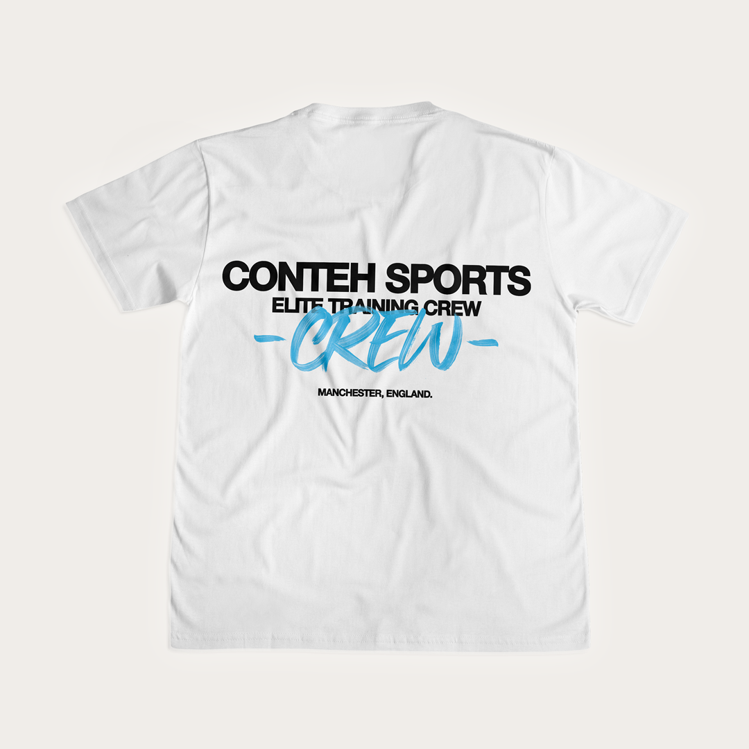 Conteh Sports Crew T-Shirt - White